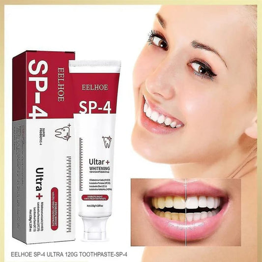 Eelhoe SP-4 Ultra + Probiotic Bright White Fresh Toothpaste – 120g